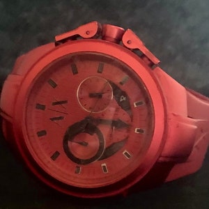 Armani Exchange Chronograph Divers Mens Watch, new battery