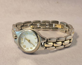 Two-Tone Lorus Ladies’ Bracelet Watch, New Battery!