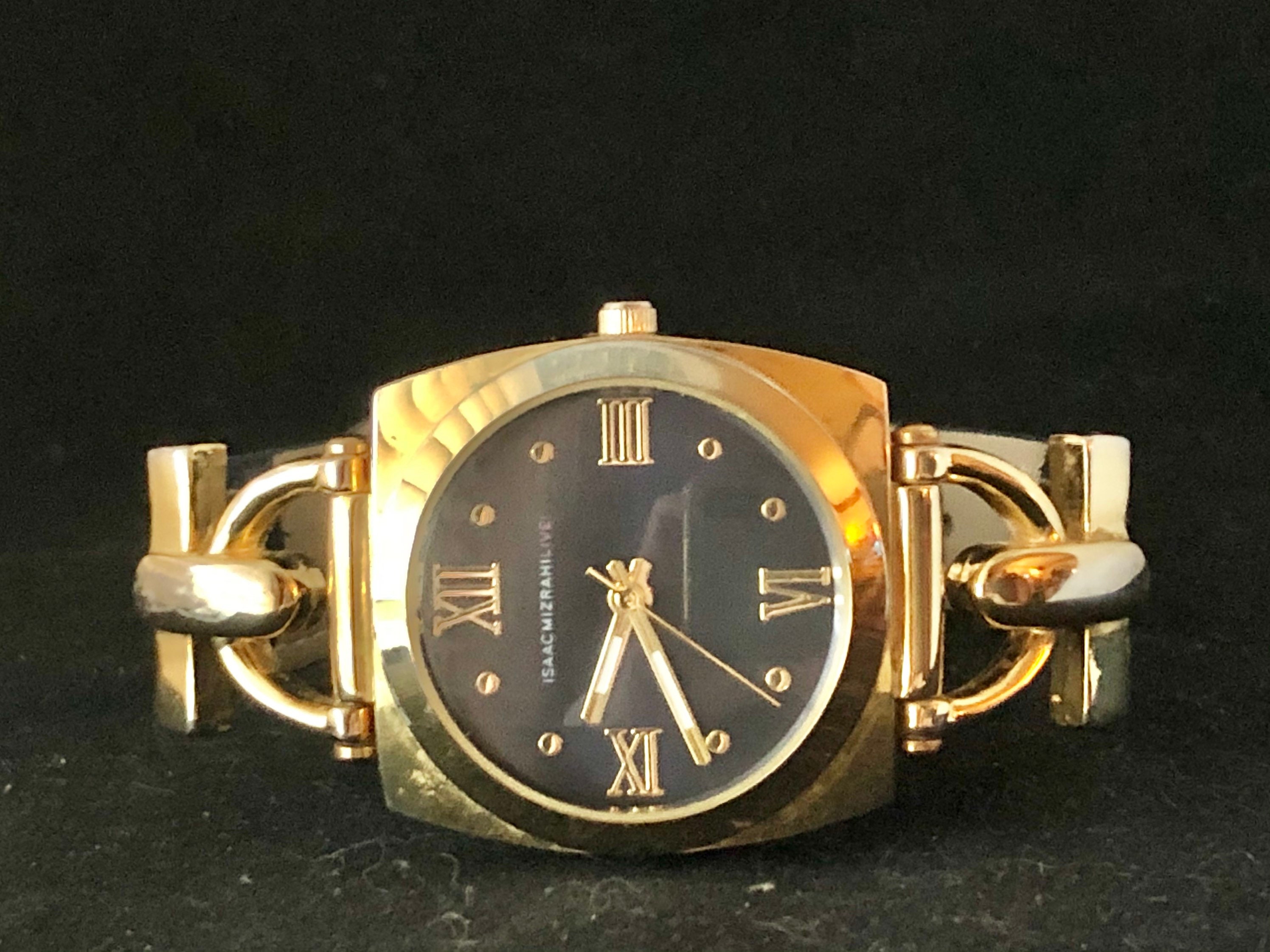 Sehr seltener Isaac Mizrahl Live! Unisex Uhr, neue Batterie!