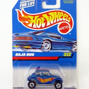 Hot Wheels Baja Bug #835 Blue Die-Cast Car 1998