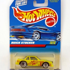 Hot Wheels Buick Stocker #472 Yellow Die-Cast Car 1998