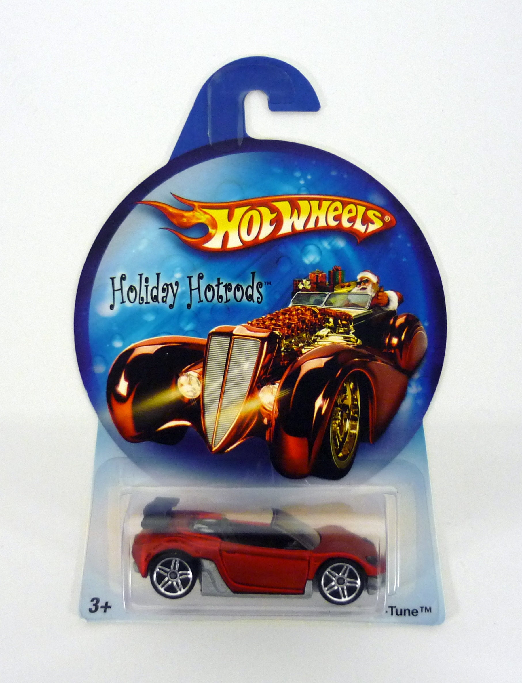 Hot Wheels Trak-tune Holiday Hot Rods Red Die-cast Car 2007 - Etsy