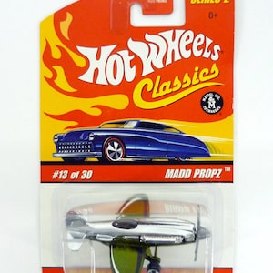 Hot Wheels Madd Propz Classics Series 2 #13 of 30 Gold Die-Cast Plane 2006