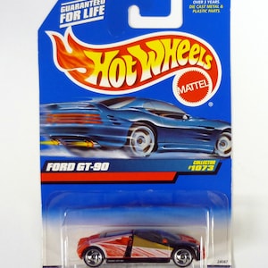 Hot Wheels Ford GT-90 #1073 Red Die-Cast Car 1999