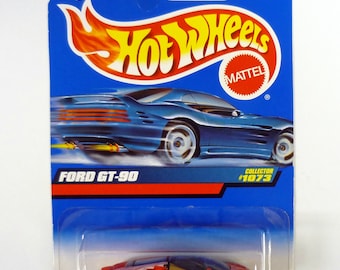 Hot Wheels Ford GT-90 #1073 Red Die-cast Car 1999 - Etsy