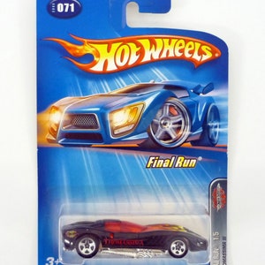 Hot Wheels Thomassima III #071 Final Run 1/5 Black Die-Cast Car 2005