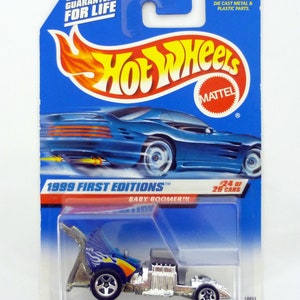 Hot Wheels Baby Boomer #680 First Editions #24 of 26 Blue Die-Cast Car 1999