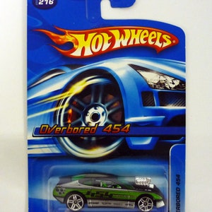 Hot Wheels Overbored 454 # 216 Nero Pressofuso Auto 2006