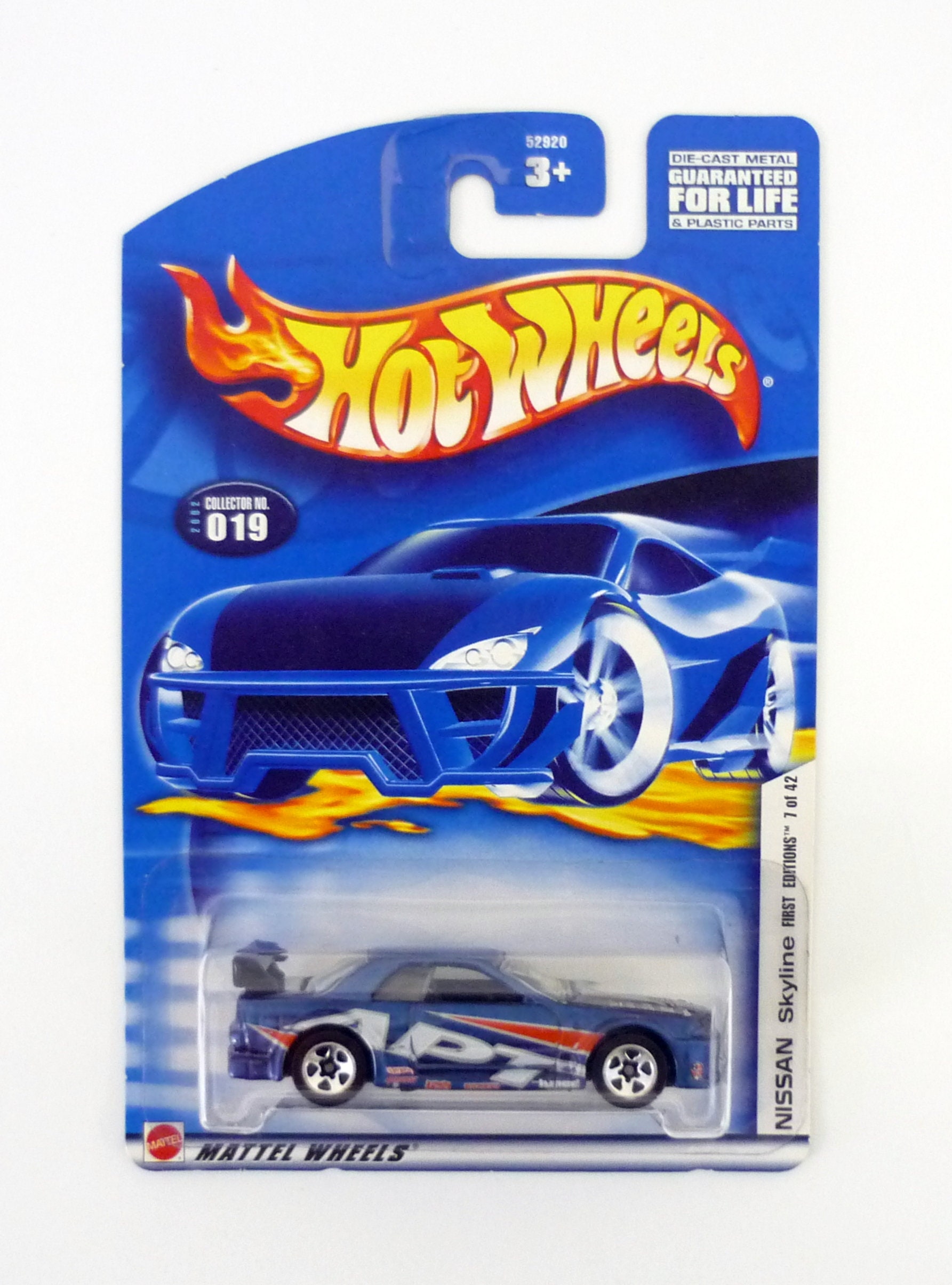 Hot Wheels issan Skyline #019 Erste Ausgaben von 42 Blau Die