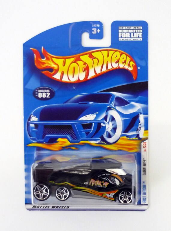 Hot Wheels Cabbin' Fever #082 First Editions 22/36 Black Die-cast