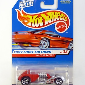Hot Wheels Saltflat Racer #520 First Editions #4 of 12 Red Die-Cast Car 1997