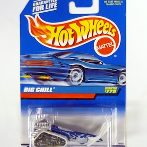 Hot Wheels Big Chill #779 White Die-Cast Vehicle 1998