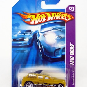 Hot Wheels Cockney Cab II 049/180 Taxi Rods #1 of 4 Gold Die-Cast Car 2007