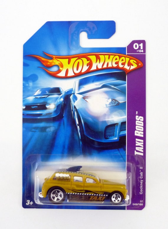 Hot Wheels Cockney Cab II 049/180 Taxi Rods #1 of 4 Gold Die
