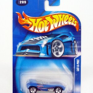 Hot Wheels Cat-A-Pult #209 Blue Die-Cast Car 2004