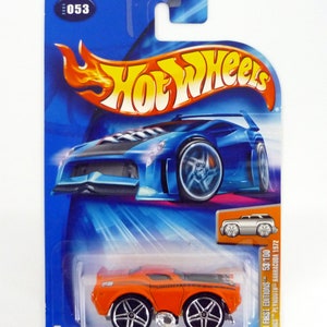 Hot Wheels Blings Plymouth Barracuda 1972 #053 First Edition Orange DieCast 2004