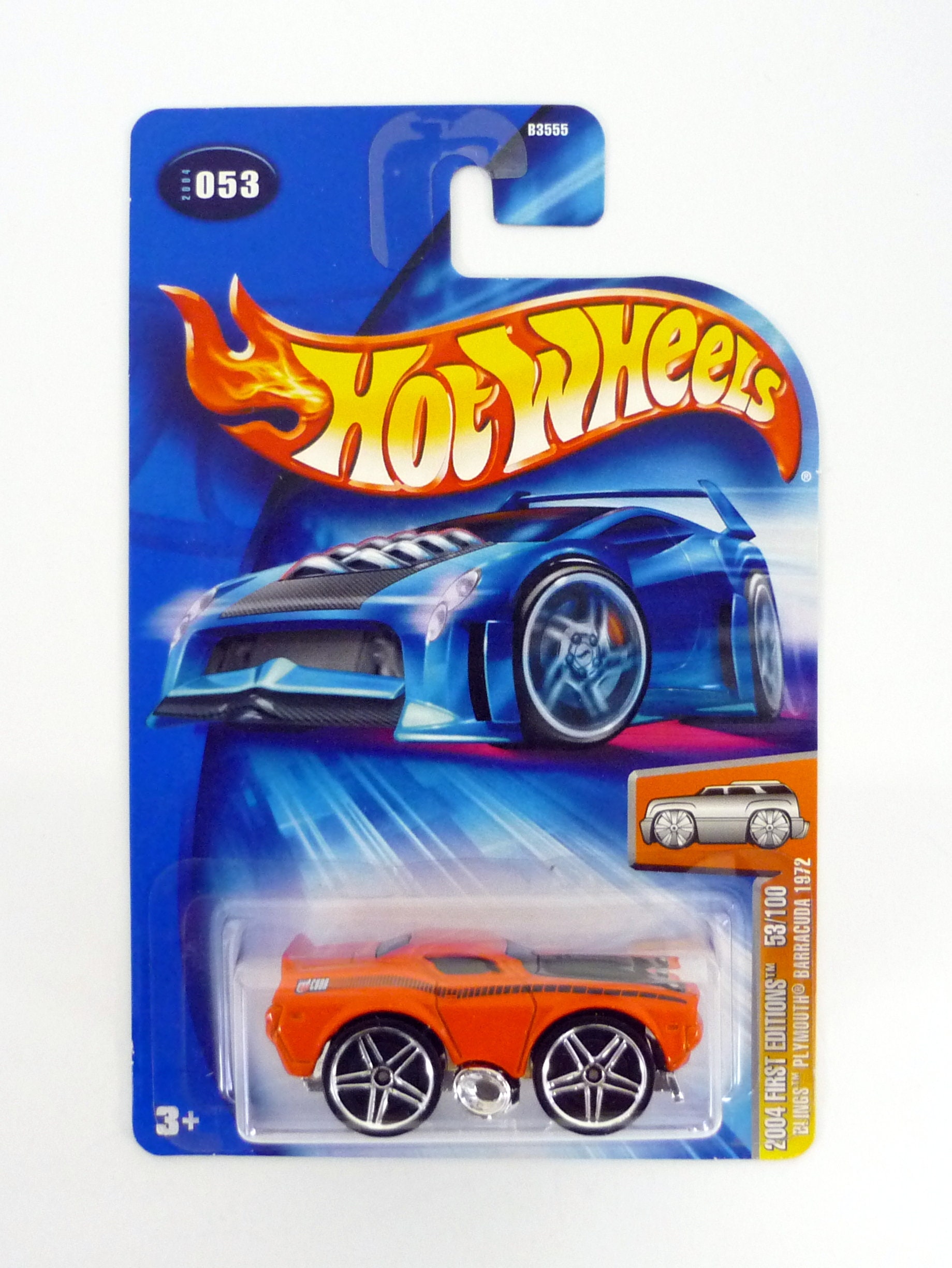 Hot Wheels Blings Plymouth Barracuda 1972 #053 First Edition