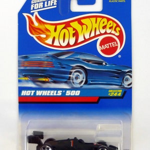 Hot Wheels Hot Wheels 500 #244 Black Die-Cast Car w/Out No Fear Tampos 1998