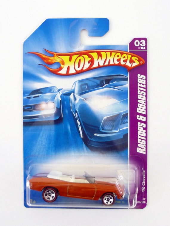 Hot Wheels '70 Chevelle 083/180 Ragtops & Roadsters Orange Die