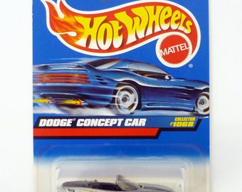 Concept-car Dodge Hot Wheels n° 1068, argent moulé sous pression, 1999