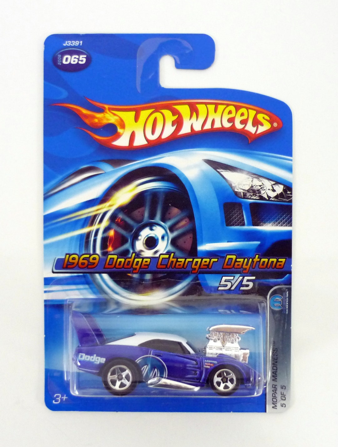 HOT WHEELS '69 DODGE CHARGER MODIFIED LIMITED EDITION 1:18