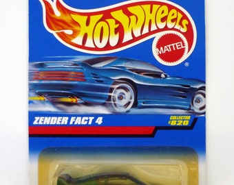 ホットウィール ゼンダー ファクト 4 #820 グリーン ダイキャストカー