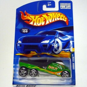 Hot Wheels Cabbin&#39; Fever #159 Green Die-Cast Truck 2001