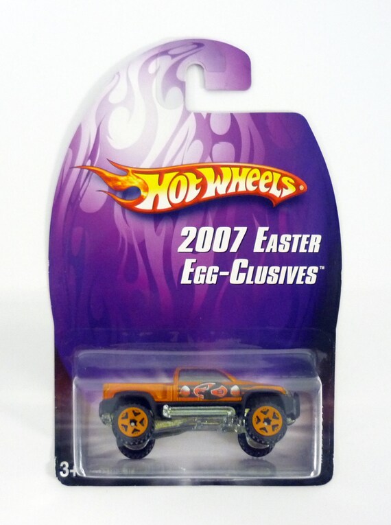 Hot Wheels Megaduty Easter Eggclusives Red Orange Diecast Etsy