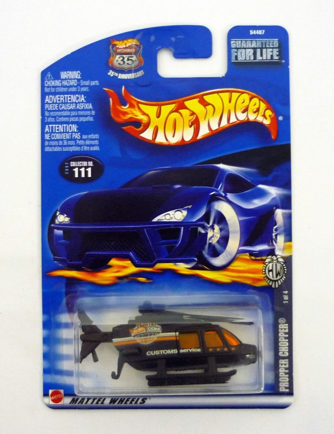 Hot Wheels 1998 OshKosh P-Series Plow Die-Cast Car – 1:64 Scale, Blue & White