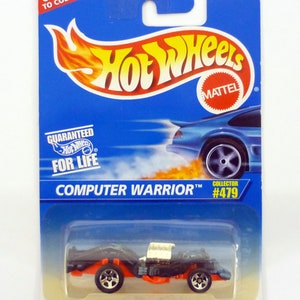 Hot Wheels Computer Krieger #479 Blau Die-Cast Car 1996