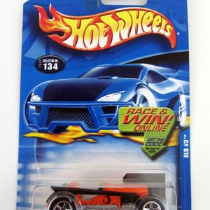Hot Wheels Old #3 #134 Auto pressofusa arancione 2002