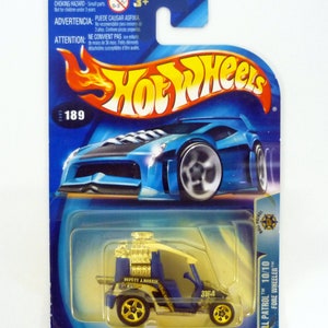 Hot Wheels Fore Wheeler #189 Roll Patrol 10/10 Blue Die-Cast Car 2003