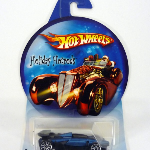 Hot Wheels Carbide Holiday Hot Rods Blue Die-Cast Car 2007