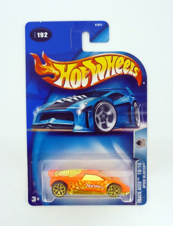 Hot Wheels Speed Blaster 192 Track Aces 10 10 Orange Die cast Car 2003 Etsy