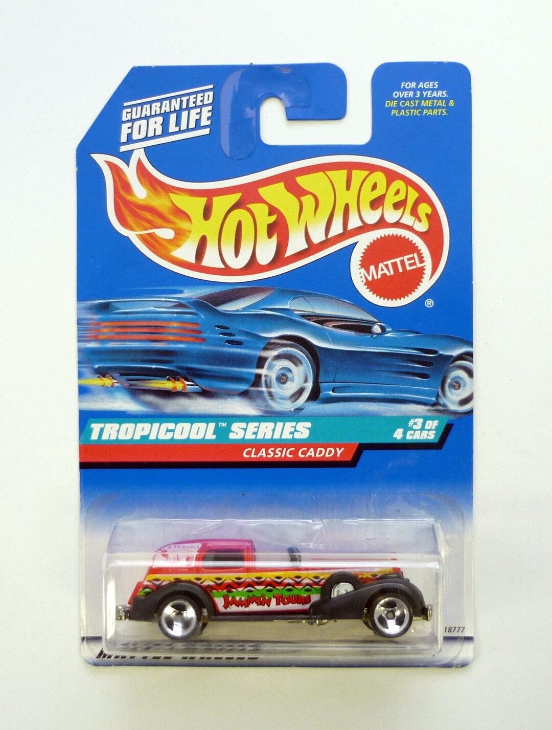 Hot Wheels Classic Caddy #695 Tropicool Series 3 of 4 Red Die-cast