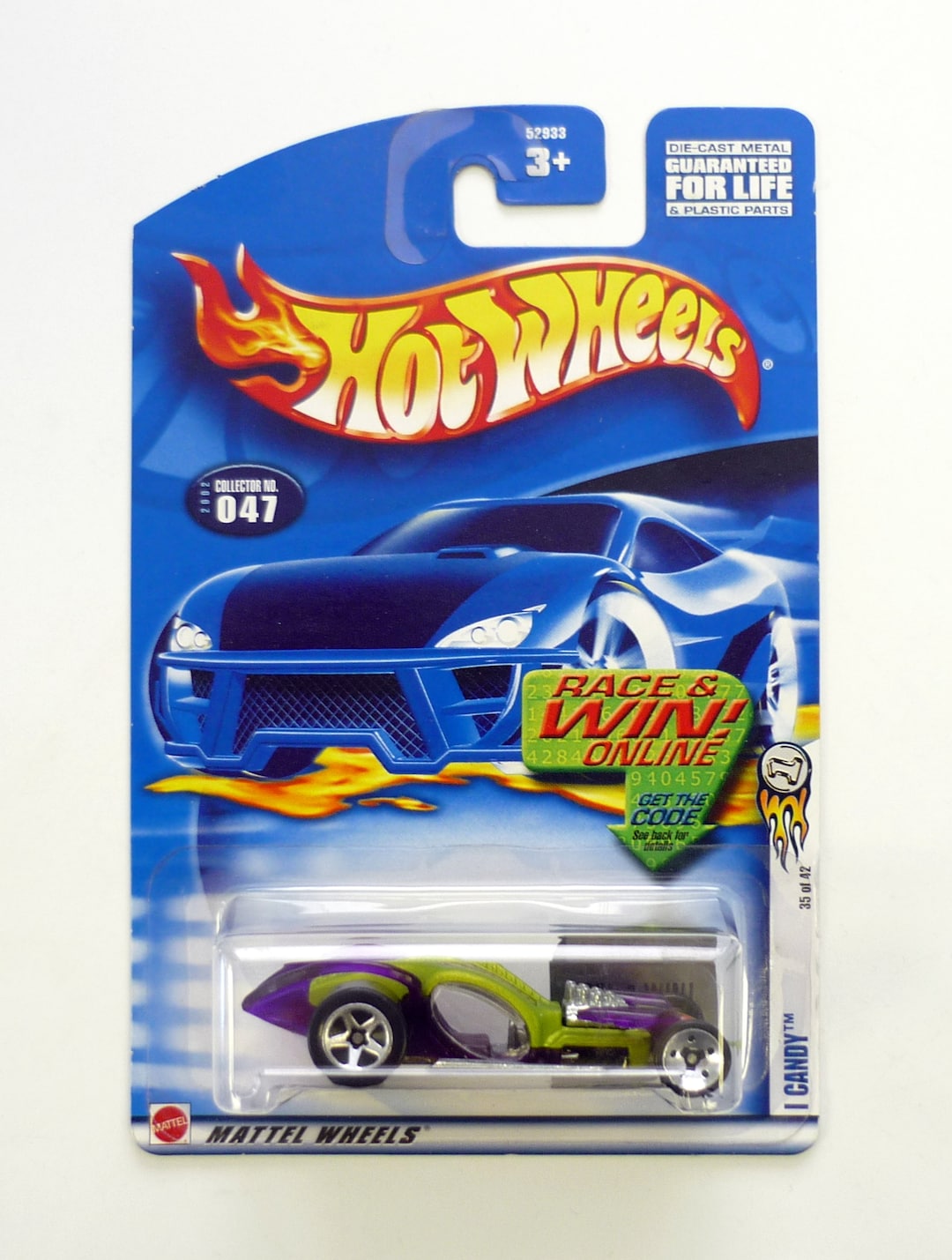 Hot Wheels I Candy #047 First Editions 35 of 42 Green Die-cast Car