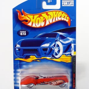 Hot Wheels Phantastique #073 Logo-Motiv Serie 1/4 Die-Cast Red Car 2001