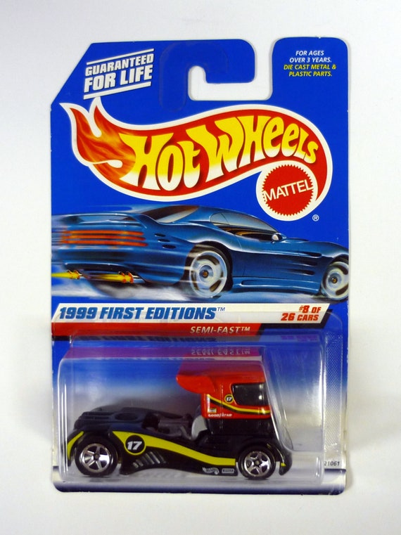 Semi hot wheels on sale