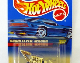 Hot Wheels Radio Flyer Wagon-from 2000 Long Card-hard to Find