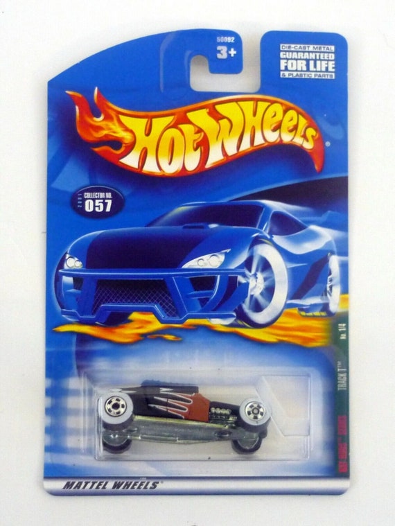 Hot Wheels Track T #057 Rat Rods Series 1/4 Black Die-cast Car - Main Image