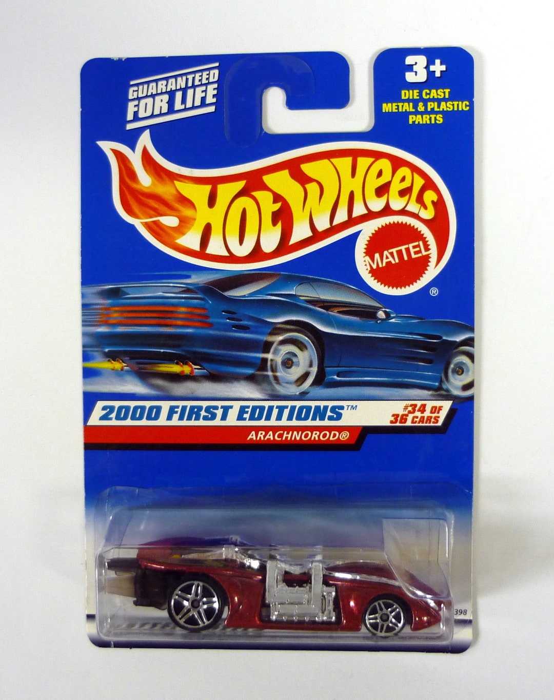 Hot Wheels Arachnorod #094 First Editions 34 of 36 Red Die-cast