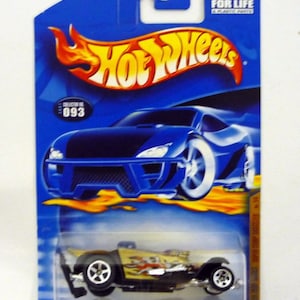 Hot Wheels Super Comp Dragster #093 Skin Deep 1/4 Gold Die-Cast Car 2001