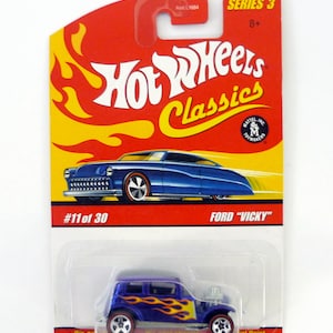 Hot Wheels Ford Vicky Classics Series 3 #11 di 30 Blue Die-Cast Car 2007