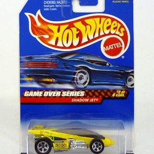 Hot Wheels Shadow Jet #958 Game Over Series #2 of 4 Yellow Die-Cast Car 1999