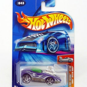 Hot Wheels Tooned Splittin Image #043 First Editions 43/100 Purple Die-Cast 2004