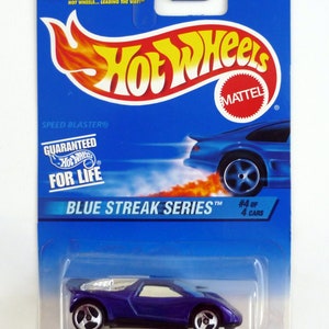 Hot Wheels Speed Blaster #576 Blue Streak Series #4 of 4 Blue Die-Cast Car 1997