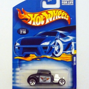Hot Wheels '32 Ford #216 State Trooper nera auto pressofusa 2001