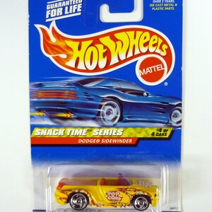 Hot Wheels Dodge Sidewinder #016 Snack Time Series 4/4 Yellow Die-Cast Car 2000