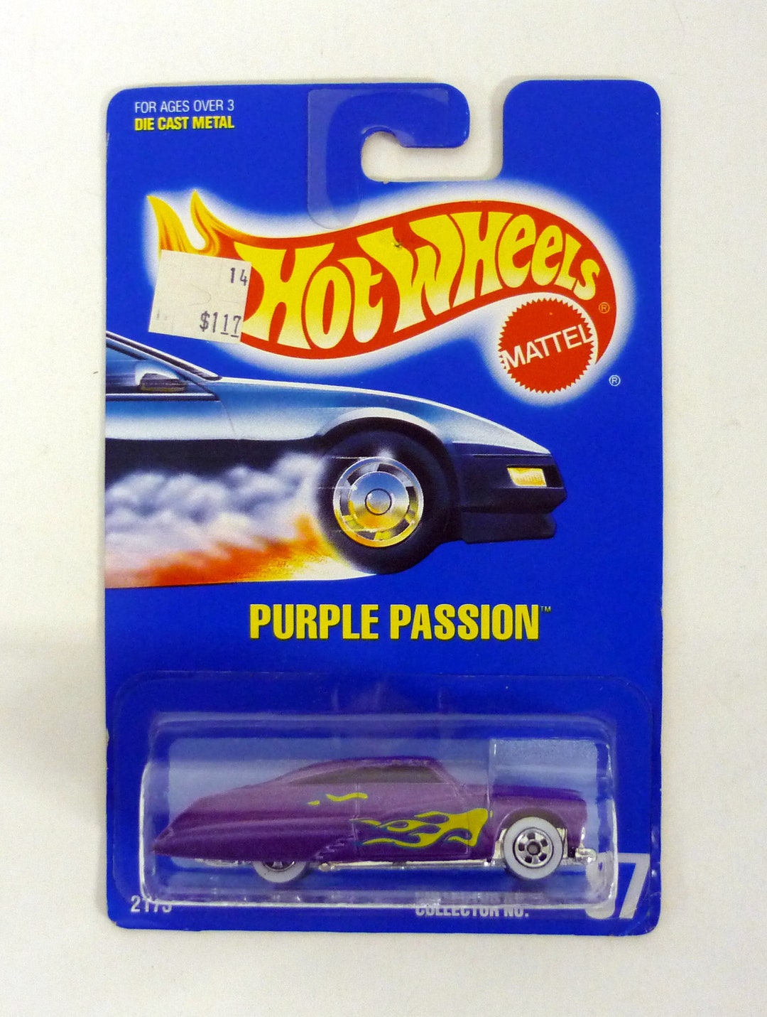 Hot Wheels Purple Passion #87 Purple Die-cast Car W/blue