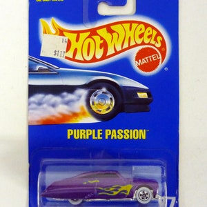 Hot Wheels Purple Passion #87 Purple Die-cast Car W/blue Card